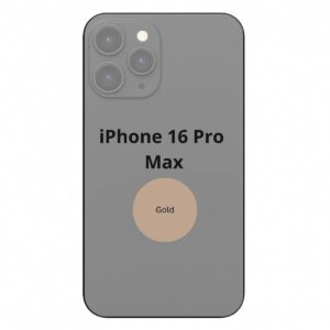 Apple Rückseite Glas inkl. NFC Mikrofon Flash iPhone 16 Pro Max Braun