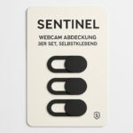 Sentinel Webcam Abdeckung 3er Set selbstklebend Kunststoff