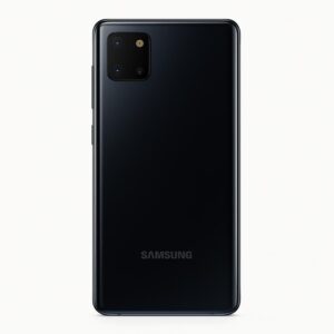 Original Samsung Galaxy Note 10 Lite Backcover Rückglas Aura Black