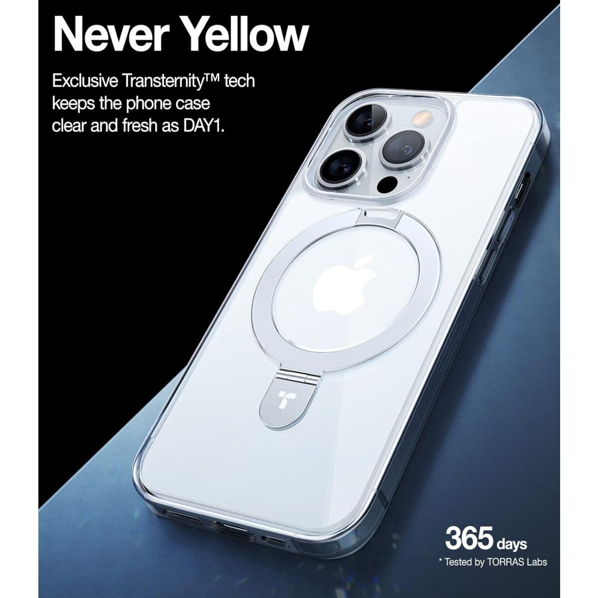 TORRAS – UPRO Ostand Clear iPhone 13 Pro – Bild 2