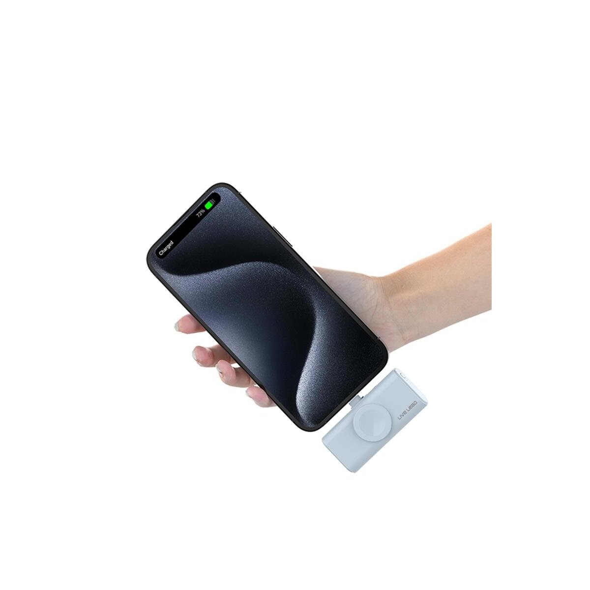 LIVE LEAD 4 in 1 Powerbank 5000mAh – Schwarz – Bild 3