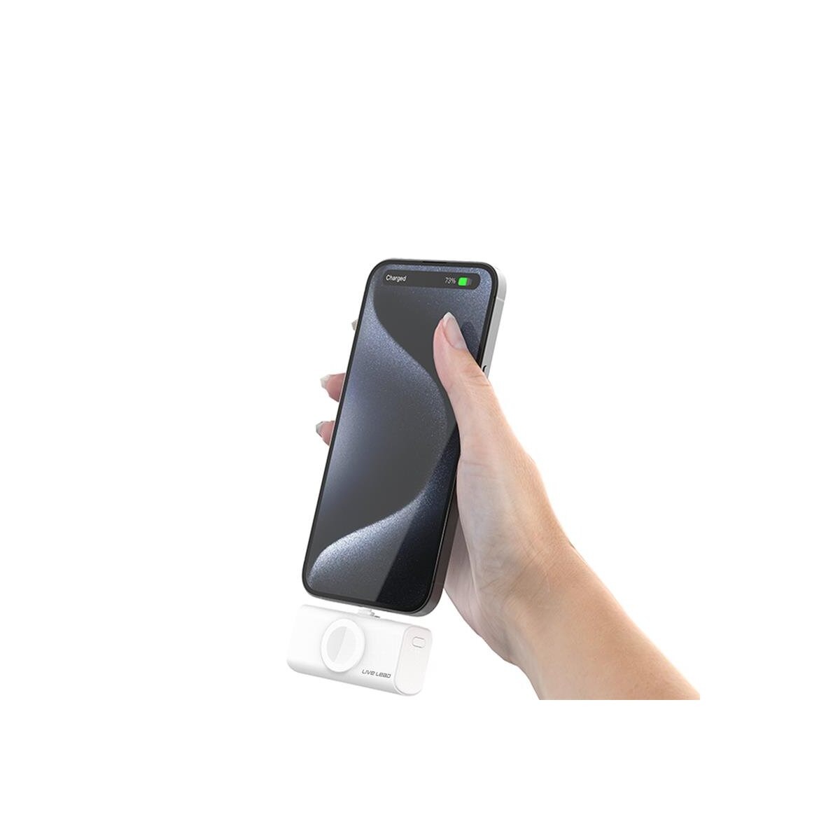 LIVE LEAD 4 in 1 Powerbank 5000mAh – Schwarz – Bild 5