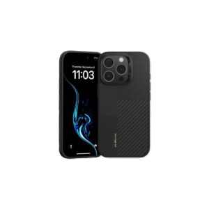 Benks Hybrid Kevlar Schutzhülle Schwarz für iPhone 16 Pro