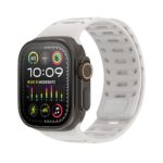 Dux Ducis CS Armband für Apple Watch 44/45/46/49 mm – Blau / Schwarz