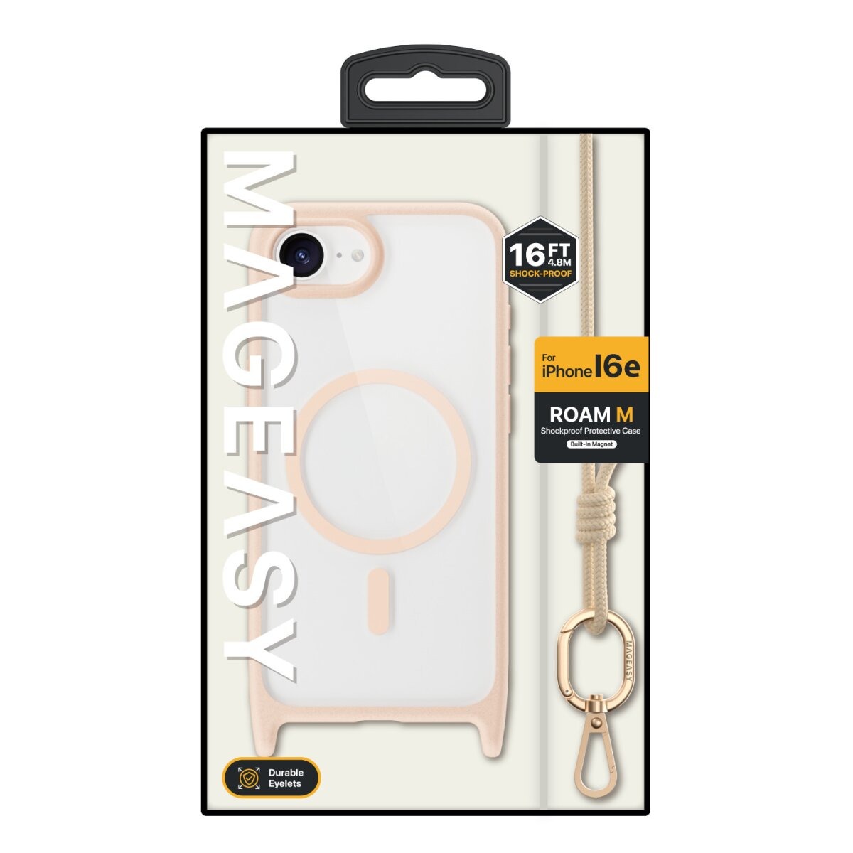 MagEasy Schutzhülle mit Necklace für iPhone 16e MagSafe – Bild 9