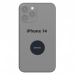 Apple iPhone 14 Rückseite Glas Weiss mit NFC Mikrofon Flash Ersatzteil