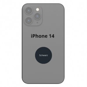 Apple iPhone 14 Rückseite Glas Weiss mit NFC Mikrofon Flash Ersatzteil