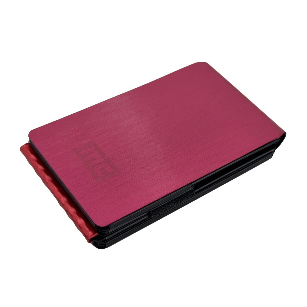 MAGIC CLIP MagSafe Swiss Wallet Kartenetui gebürstetes Pink – Bild 2