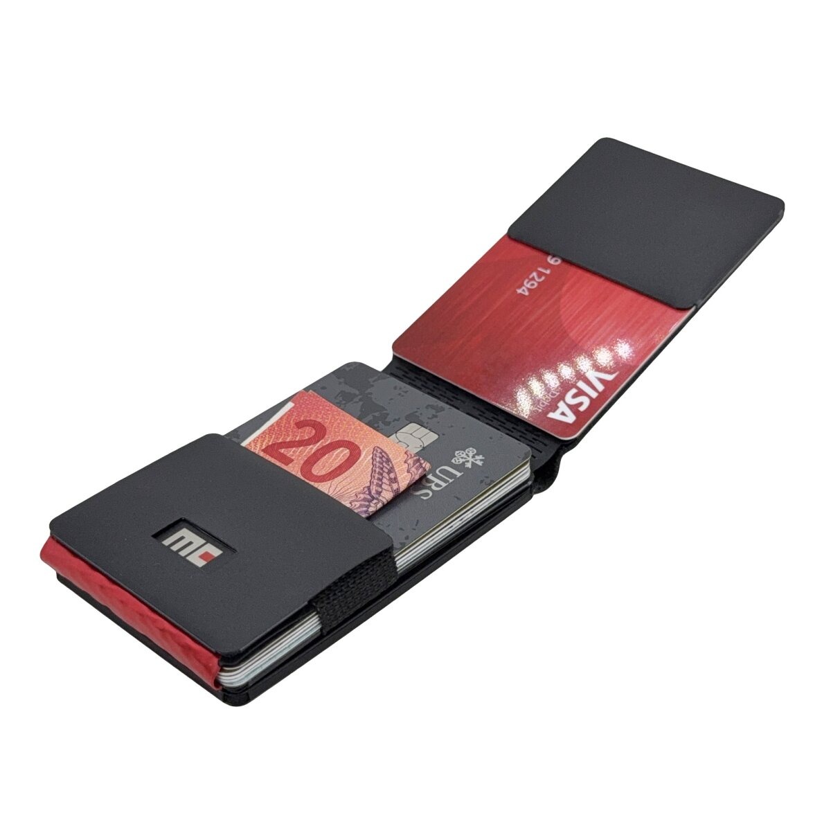 MAGIC CLIP MagSafe Swiss Wallet Kartenetui gebürstetes Pink – Bild 5