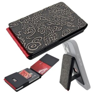 MAGIC CLIP MagSafe Swiss Wallet Kartenetui Drachenbronze 3D