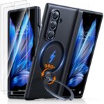 TORRAS Ostand Spin Schutzhülle mit Panzerglas für Samsung Galaxy Z Fold7