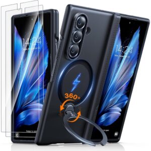 TORRAS Ostand Spin Schutzhülle mit Panzerglas für Samsung Galaxy Z Fold7