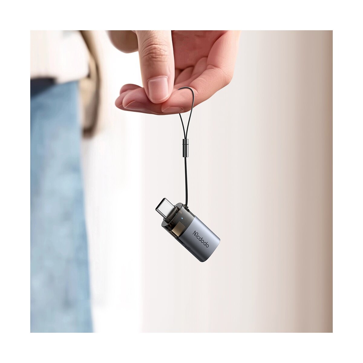 McDodo – 2-in-1 USB-A auf Typ-C Adapter mit TF-Kartenleser – Bild 6