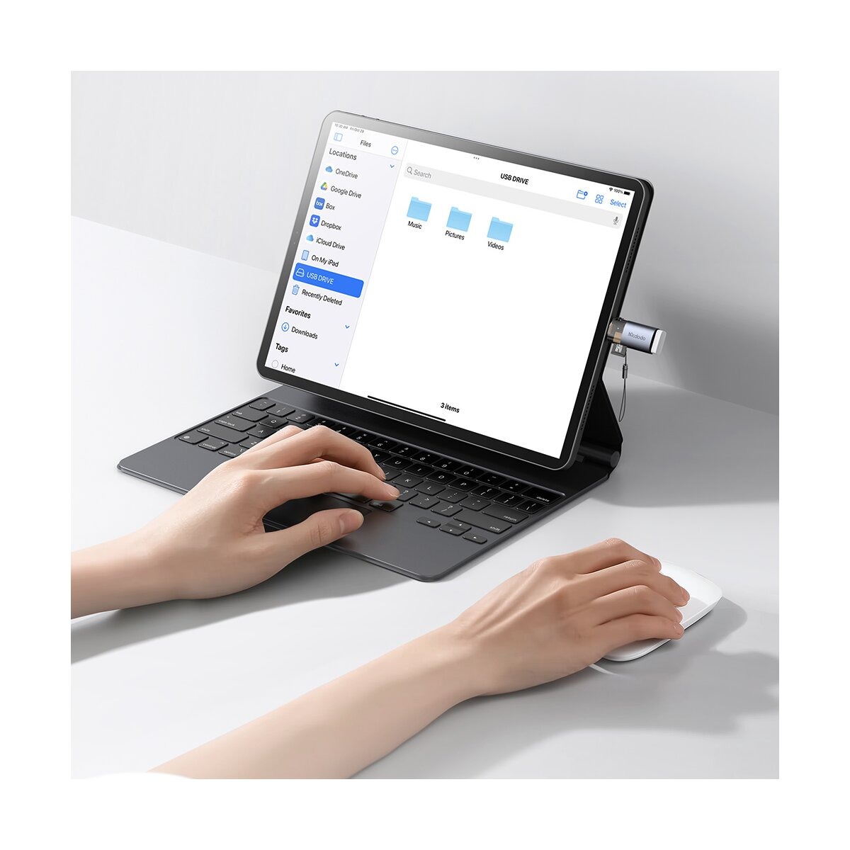 McDodo – 2-in-1 USB-A auf Typ-C Adapter mit TF-Kartenleser – Bild 9