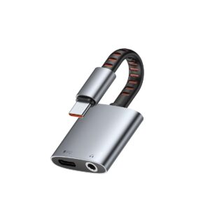 McDodo – 2 in 1 Typ-C auf Typ-C + AUX 3.5mm Audio Adapter