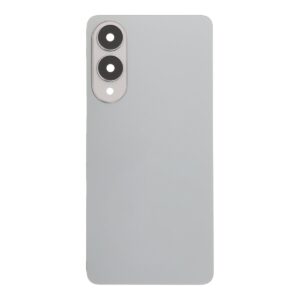 GOGX – Backcover Rückglas für Galaxy S25 Edge Silver