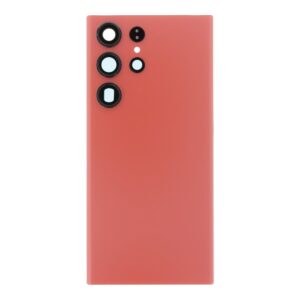 GOGX – Backcover Rückglas für Galaxy S23 Ultra Red