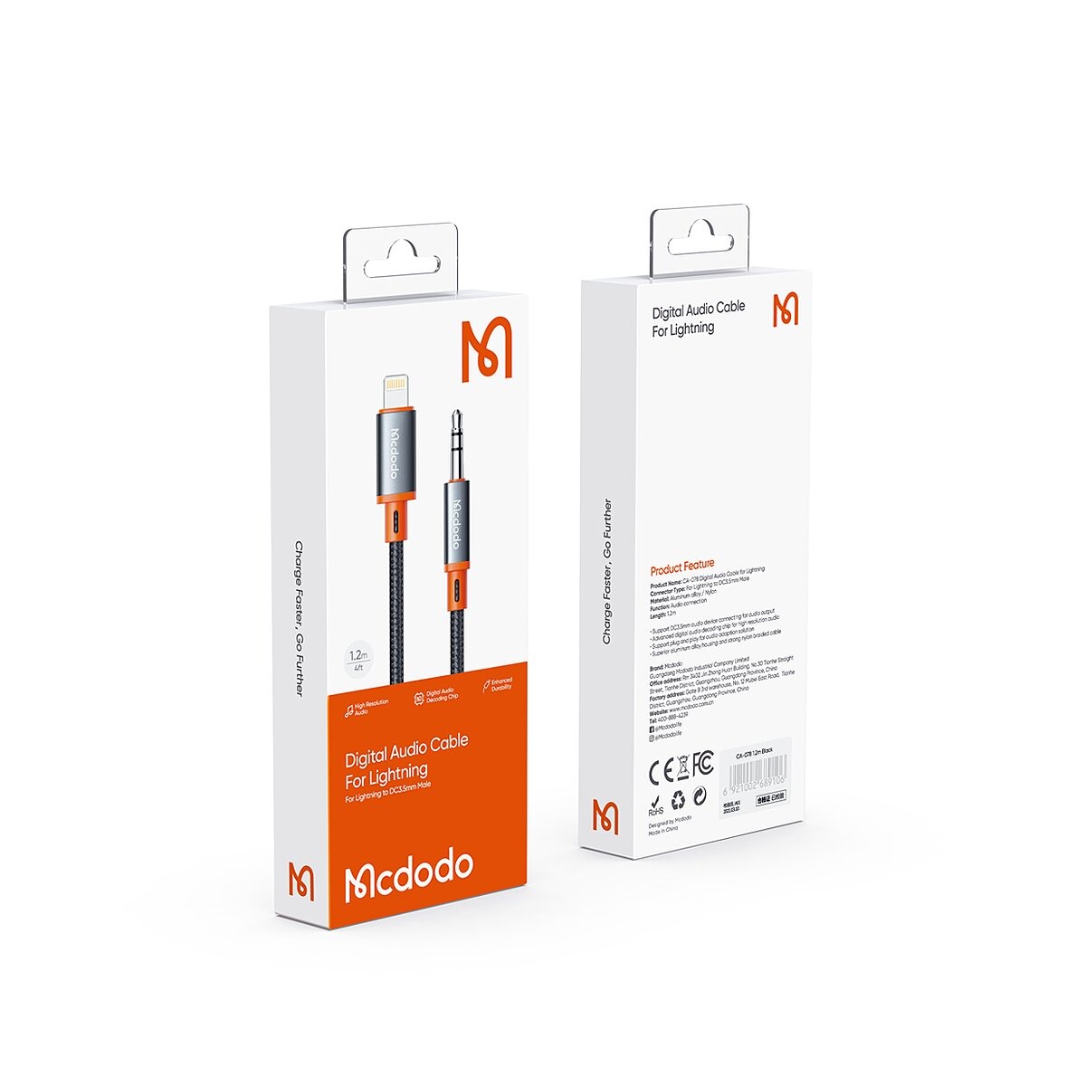 McDodo – Lightning auf AUX 3.5 Adapter – Bild 15
