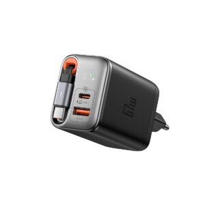 McDodo – 67W Ladegerät mit Display und einziehbarem Typ-C Ladekabel