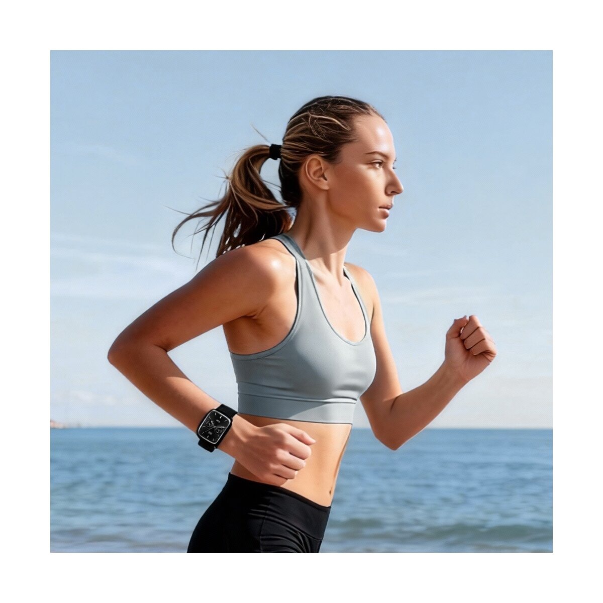 McDodo – GPS Simple Square Smart Watch – Bild 3