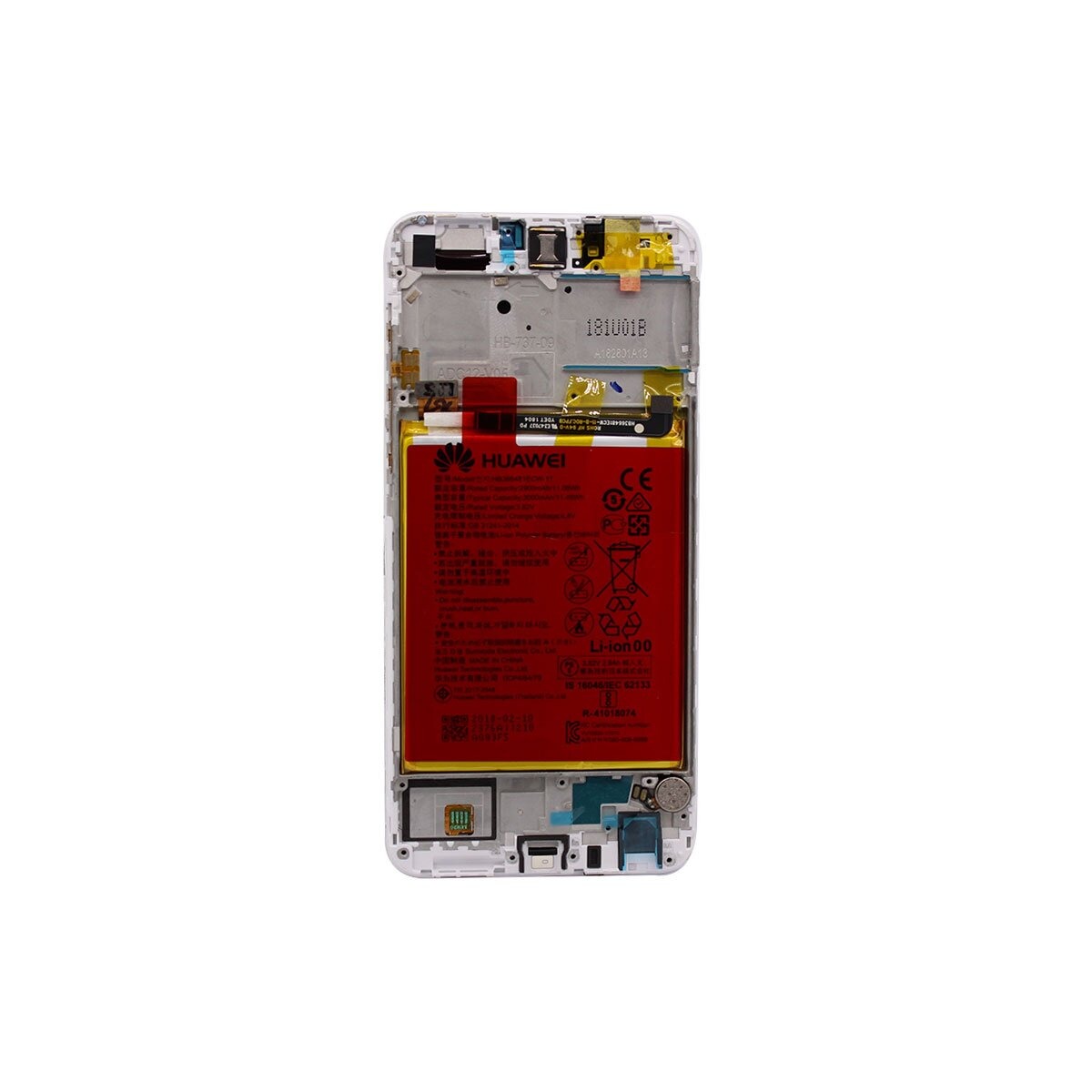 Original Huawei P Smart Display LCD Touch 02351SVE Weiss / Gold – Bild 2
