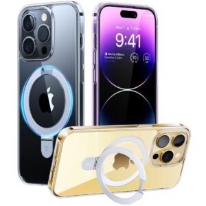 TORRAS UPRO Ostand Clear Schutzhülle für iPhone 14 Pro Transparent
