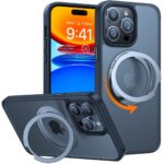 TORRAS UPRO Ostand Pro Schutzhülle für iPhone 14 Pro 360° Ring