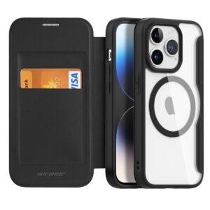 Dux Ducis Schutzhülle mit Magneten für iPhone 15 Pro Schwarz