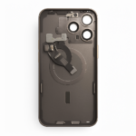 OEM Diagnosable Rückglas für iPhone 15 Pro Max Titan Weiss komplett