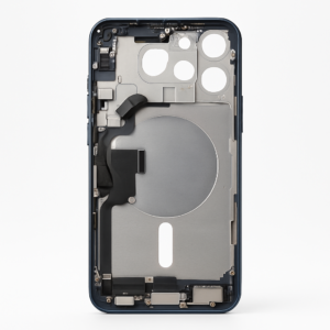 iPhone 15 Pro Max Mittelrahmen vormontiert (OEM) Titan blau