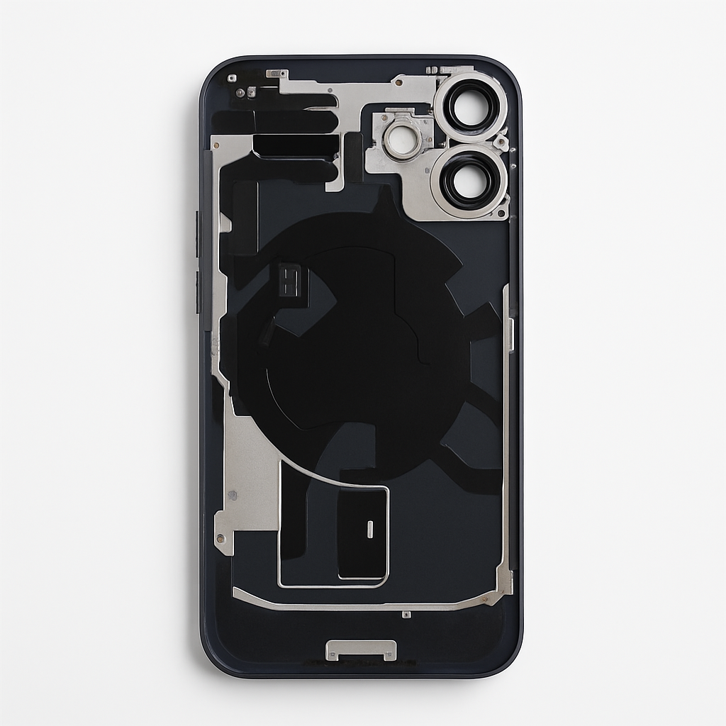 iPhone 16 Plus Diagnosable Rückglas (OEM) komplett ultramarin