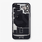 iPhone 16 Plus Rückglas (Premium) komplett blaugrün