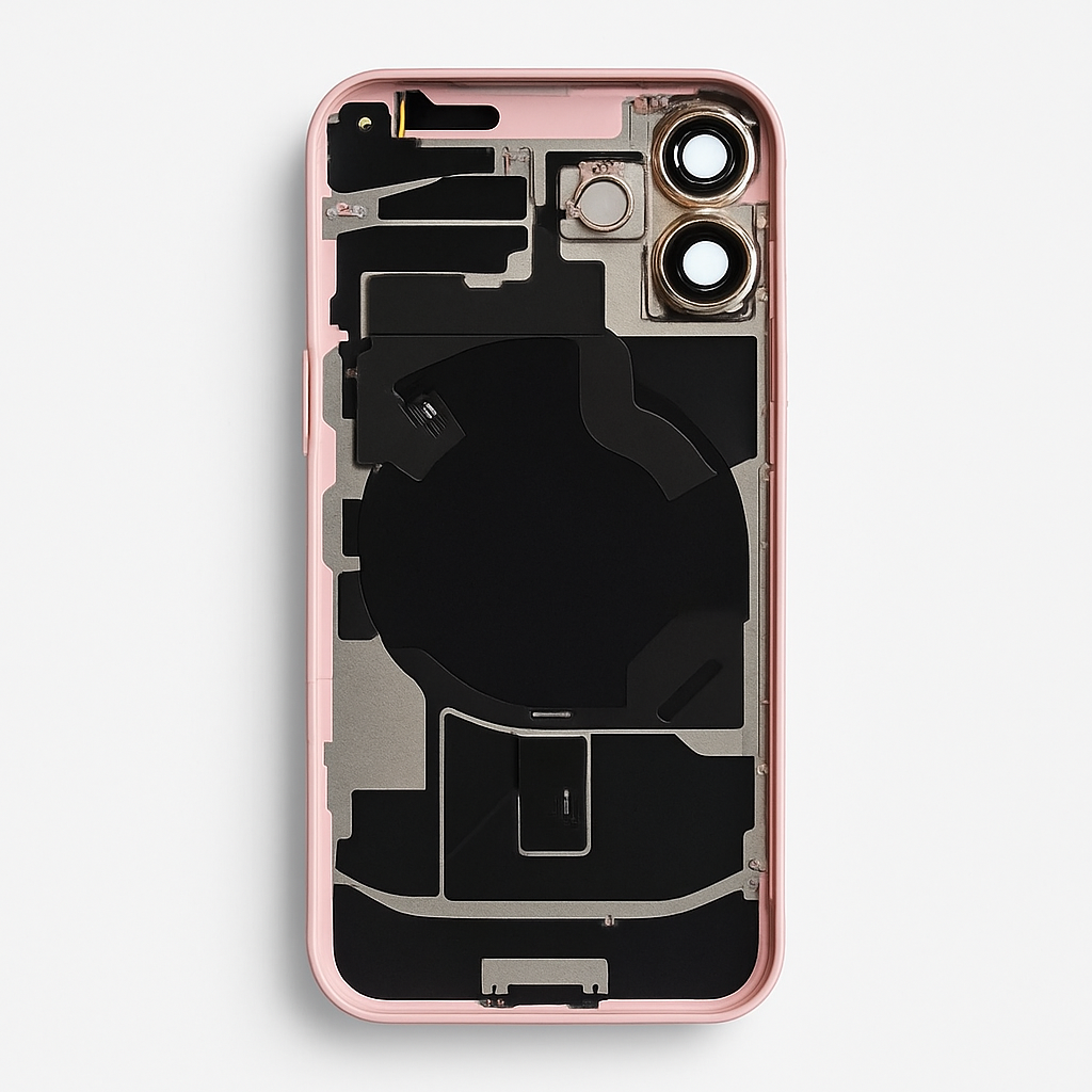 iPhone 16 Plus Rückglas (Premium) komplett pink