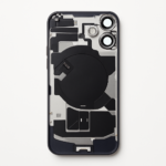 iPhone 16 Plus Diagnosable Rückglas (OEM) komplett weiss