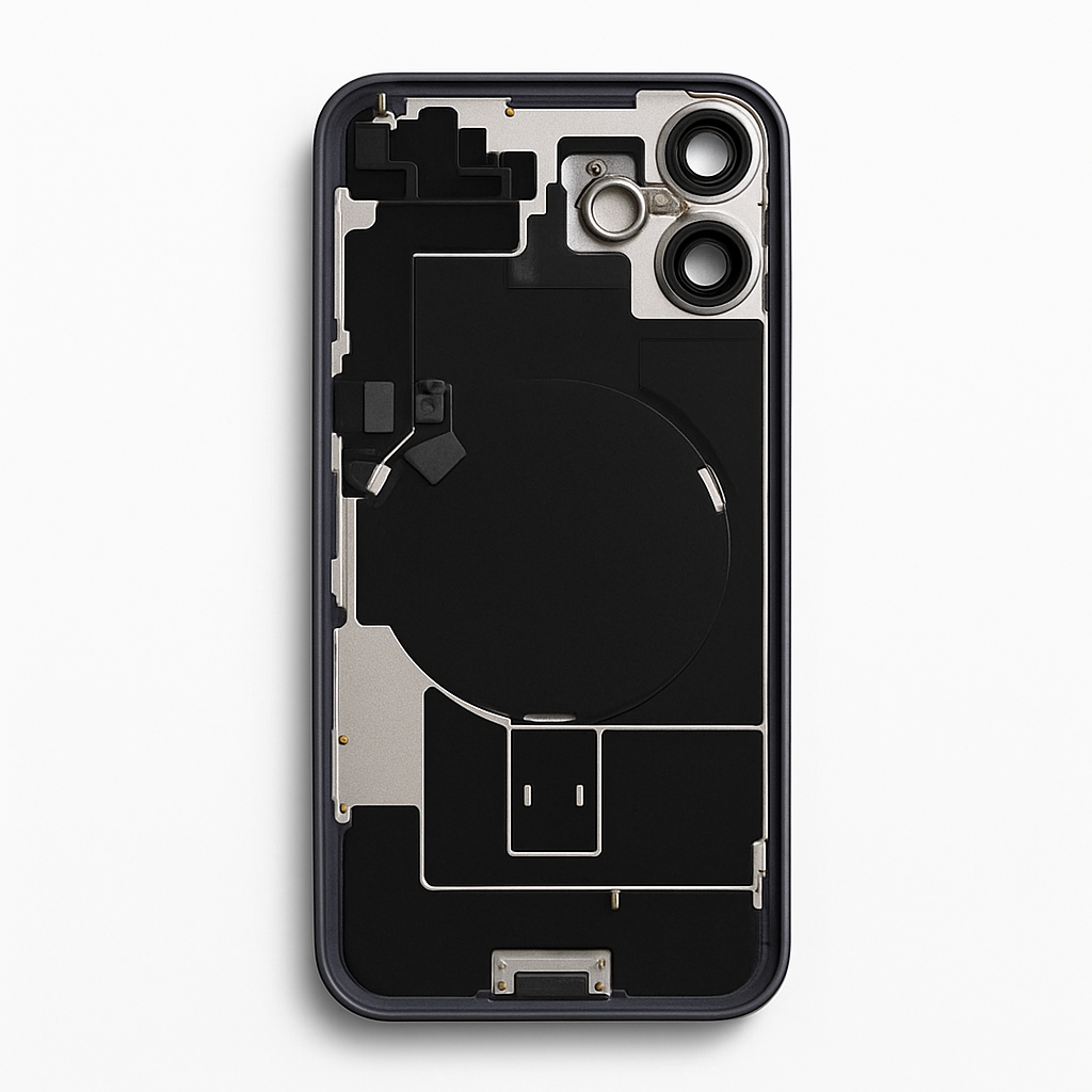 iPhone 16 Plus Rückglas (Premium) komplett schwarz