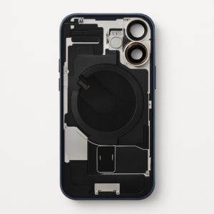 iPhone 16 Diagnosable Rückglas (OEM) komplett ultramarin
