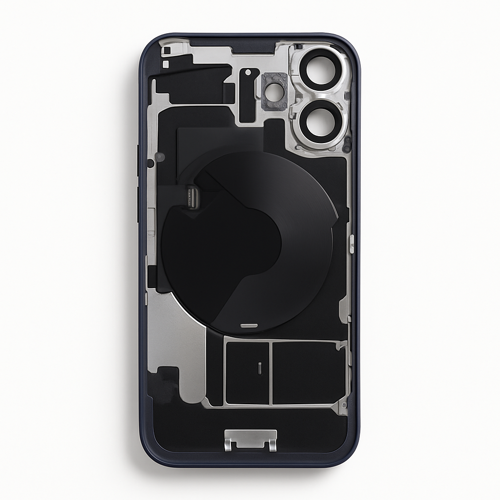 iPhone 16 Rückglas (Premium) komplett ultramarin