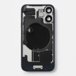 iPhone 16 Rückglas (Premium) komplett blaugrün