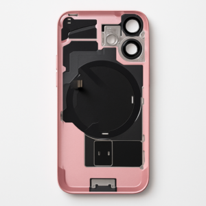 iPhone 16 Rückglas (Premium) komplett pink