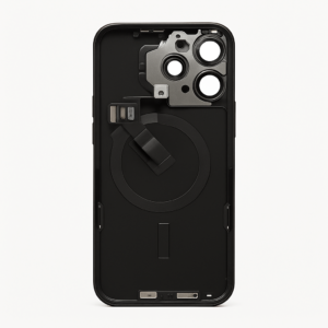 iPhone 15 Pro Diagnosable Rückglas (OEM) komplett Titan schwarz