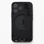 iPhone 15 Pro Mittelrahmen vormontiert (OEM) Titan schwarz