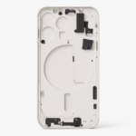 iPhone 15 Pro Mittelrahmen vormontiert (OEM) Titan weiss