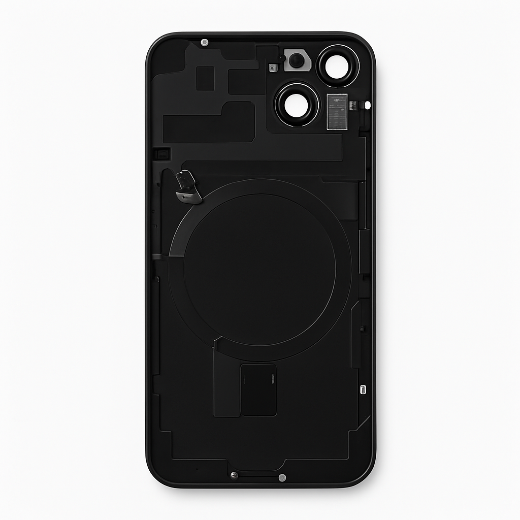 iPhone 15 Plus Rückglas (Premium) komplett schwarz