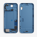iPhone 15 Plus Mittelrahmen vormontiert (OEM) blau