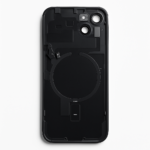 iPhone 15 Diagnosable Rückglas (OEM) komplett schwarz