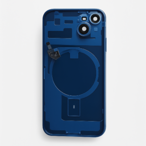 iPhone 15 Diagnosable Rückglas (OEM) komplett blau