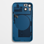 iPhone 15 Rückglas (Premium) komplett blau