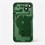 iPhone 15 Diagnosable Rückglas (OEM) komplett grün