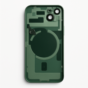 iPhone 15 Rückglas (Premium) komplett grün