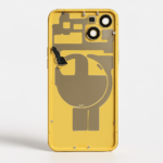 iPhone 15 Rückglas (Premium) komplett gelb
